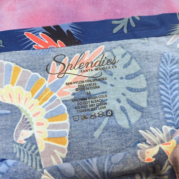 NWT Splendies Rio High Waisted No Show Bikini Panties: M - Picture 2 of 3